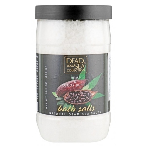 Сіль для ванни Dead Sea Collection з олією коноплі та какао 800 г (830668008212)
