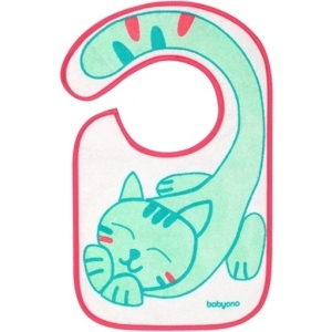 Нагрудник тканинний BabyOno Flavour Explorer, м'ятний (832)