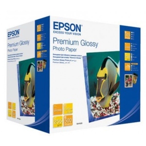 Фотопапір 10х15 Epson 100mmx150mm Premium Glossy Photo Paper, 500л.