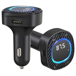 FM модулятор INSPIRE C42 MP3 3.1А Black (FM-C42) офіційний магазин