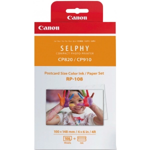 Фотопапір 10х15 Canon +картридж RP-108 (8568B001)