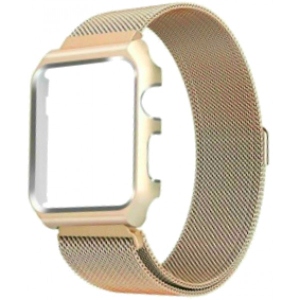 Ремінець для смарт-годинника XOKO Apple Watch 38/40mm Melanise Gold (XK-AP-MLGD1)