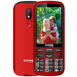 Мобільний телефон Sigma mobile Comfort 50 Optima TYPE-C DS Red
