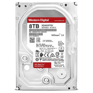 Жорсткий диск внутрішній Western Digital Red Pro NAS 8TB 7200rpm 256MB 3.5" SATA III (WD8003FFBX)