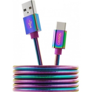 Кабель синхронізації даних Canyon Type-C USB 2.0 1.2m (CNS-USBC7RW)