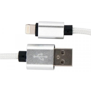 Кабель синхронізації даних DENGOS USB-Lightning 1m White (NTK-L-MT-WHITE)