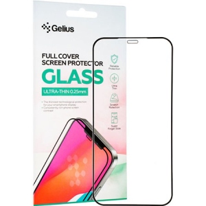 Захисне скло для смартфону Gelius Full Cover Ultra-Thin 0.25mm for iPhone 12 Black (88702)