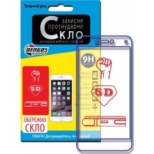 Захисне скло для смартфону DENGOS 5D for Apple iPhone X/XS Black (TGR-40)
