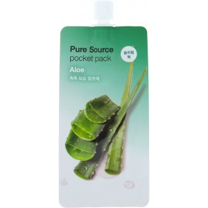 Маска для обличчя Missha Pure Source Pocket Pack нічна з екстрактом алое вера 10 мл (8806185781800)