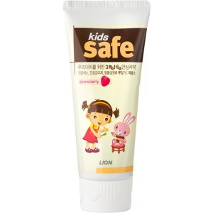 Зубна паста дитяча Lion Kids Safe Полуниця 90 г (8806325611486)
