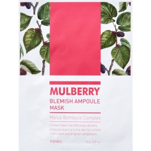 Маска для обличчя A'pieu Mulberry Blemish Ampoule 23 г (8809643511636)