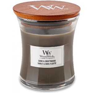 Свічка скло Woodwick Mini Sand & Driftwood (Пісок і коряги) 85г (98378E)