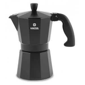 Кавоварка гейзерна Vinzer Moka Nero (89394)