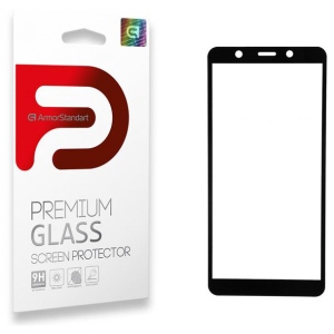 Захисне скло для смартфону Armorstandart Full Glue for Tecno Pop 3 (BB2) Black (ARM57585)