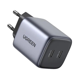 Мережевий зарядний пристрій UGREEN CD294 2xUSB 40W GAN Type-C 25W+20W PD (90573)