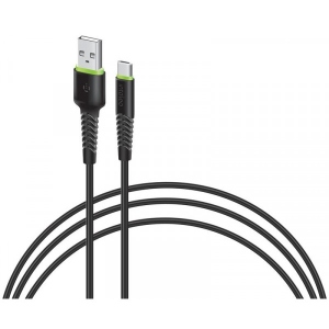 Кабель Intaleo CBFLEXM3 USB-microUSB 3m Black (1283126487491)
