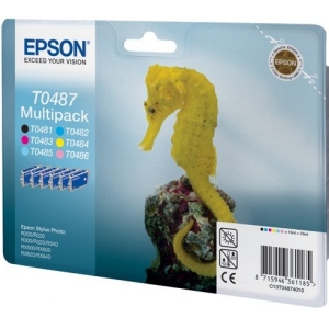 Картриджі для струменевих принтерів Epson TO48740 StPhoto R200 Bundle