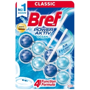 купити Туалетний блок Bref Сила актив Океан Дуопак 2*50 г