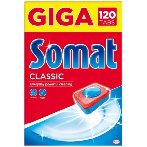 Таблетка для посудомийної машини Somat Classic 120 шт
