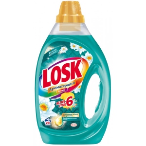 Гель для прання Losk Колор з ефірними маслами і ароматом Балійського лотоса і лілії 1 л (9000101413656)