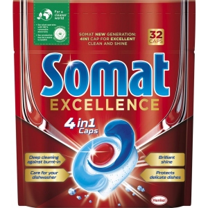 Таблетка для посудомийної машини Somat Excellence 32 шт. (9000101518924)