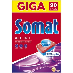 Таблетка для посудомийної машини Somat All in 1 90 табл. (9000101534993)