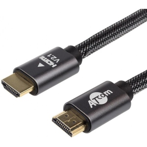 Кабель HDMI Atcom Premium HDMI-HDMI ver 2.1, 4К, 3m Black (AT23783)