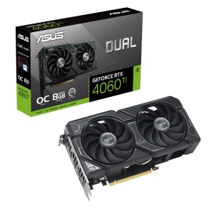 Відеокарта Asus GF RTX 4060 Ti 8GB GDDR6 Dual OC (DUAL-RTX4060TI-O8G)