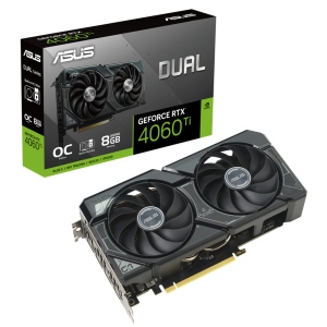 Відеокарта Asus GeForce RTX 4060 Ti 8GB GDDR6 DUAL OC SSD (DUAL-RTX4060TI-O8G-SSD)