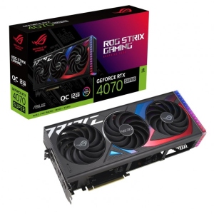 Відеокарта Asus GeForce RTX 4070 SUPER ROG Strix OC Edition 12GB GDDR6X 192bit (ROG-STRIX-RTX4070S-O12G-GAMING)