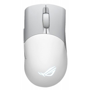 Миша бездротова ігрова Asus ROG Keris AimPoint RGB USB/WL/BT White (90MP02V0-BMUA10)