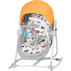 Крісло-шезлонг Kinderkraft 5 в 1 Nola Forest Yellow (KBNOLA00YEL0000)