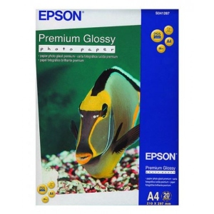 Фотопапір А4 Epson A4 Premium Glossy Photo Paper, 20л.