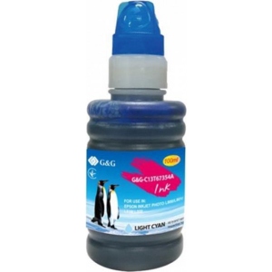 Чорнило G&G Epson L800/L810/L850 Light Cyan T6735 100 мл (G&G-C13T67354A)