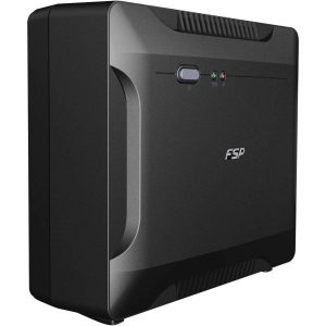 Джерело безперебійного живлення FSP Nano 800 Schuko x2 Black (PPF4800305)
