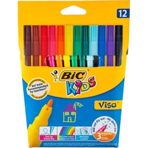 Фломастери BIC Віза 880 12 шт.