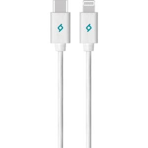 Кабель синхронізації даних Ttec Type-C - Lightning 1.5m White ((2DKM04B))