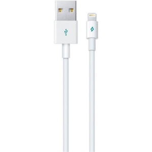 Кабель синхронізації даних Ttec USB - Lightning 1m White (2DK7508B)
