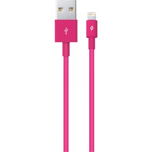 Кабель синхронізації даних Ttec USB - Lightning 1m Pink (2DK7508P)