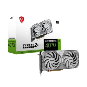 Відеокарта MSI GeForce RTX 4070 12GB GDDR6X VENTUS 2X WHITE (912-V513-476)