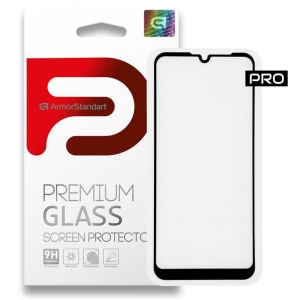 Захисне скло для смартфону Armorstandart Pro for Motorola Moto E7 Plus Black, 0.33mm (ARM57783)