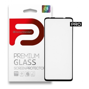 Захисне скло для смартфону Armorstandart Pro for Motorola Moto G9 Plus Black, 0.33mm (ARM57778)