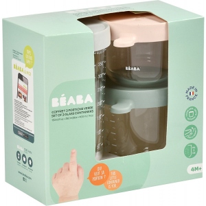 Ємність для зберігання Beaba 3 шт. (150 мл, 250 мл и 400 мл) (912803)