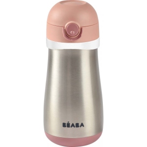 Уцінка - Поїльник-непроливайка дитячий Beaba Термо 350 мл Pink (913522)