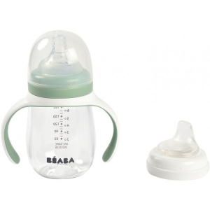 Поїльник-непроливайка дитячий Beaba 2 в 1 210 мл Green (913531)