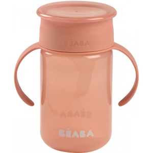Поїльник-непроливайка дитячий Beaba 360 Pink (913571)