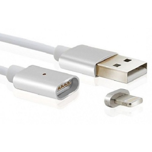 Кабель синхронізації даних Voltronic USB-Lighting 1 м Silver (YT-MCFB-L/S)
