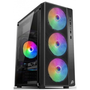 Корпус 1stPlayer A7-500BS-G6 Black 500W