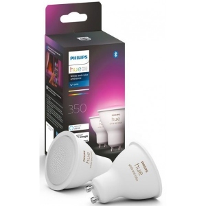 Розумна лампа Philips Hue GU10 2 шт. (929001953112)