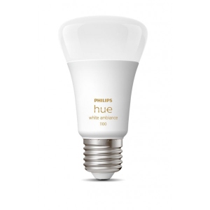 Розумна лампа Philips Hue E27 11W(60Вт) 2200K-6500K Tunable White ZigBee (929002468401)